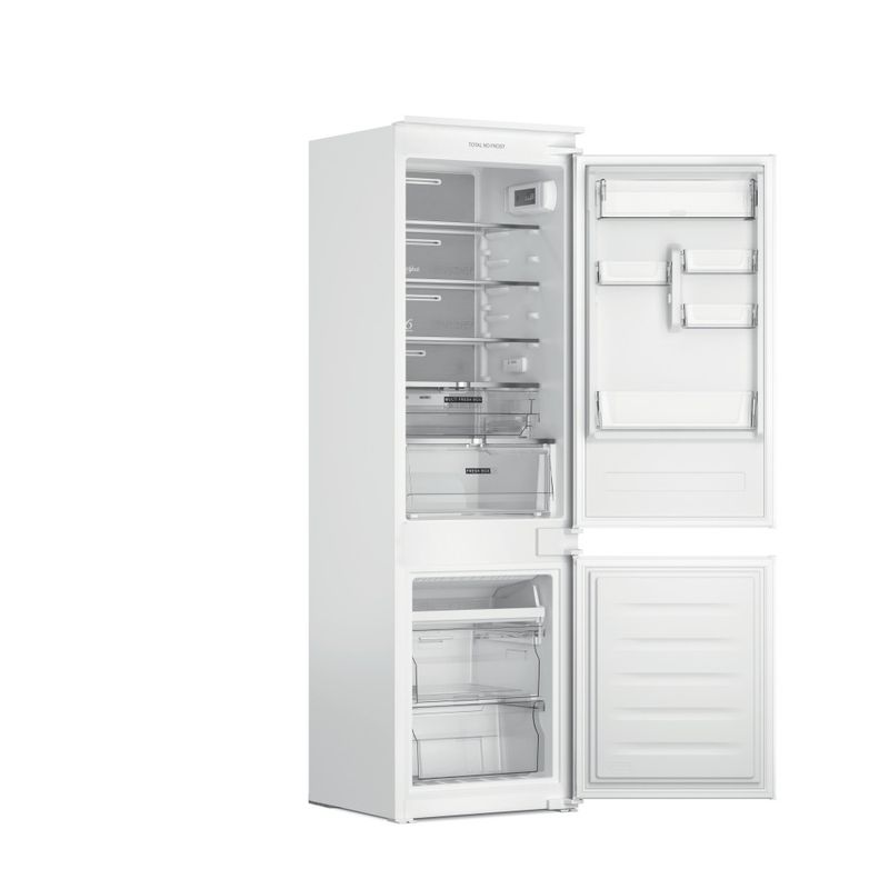 Whirlpool Combinazione Frigorifero/Congelatore Da incasso WHC18 T132 Bianco 2 porte Perspective open