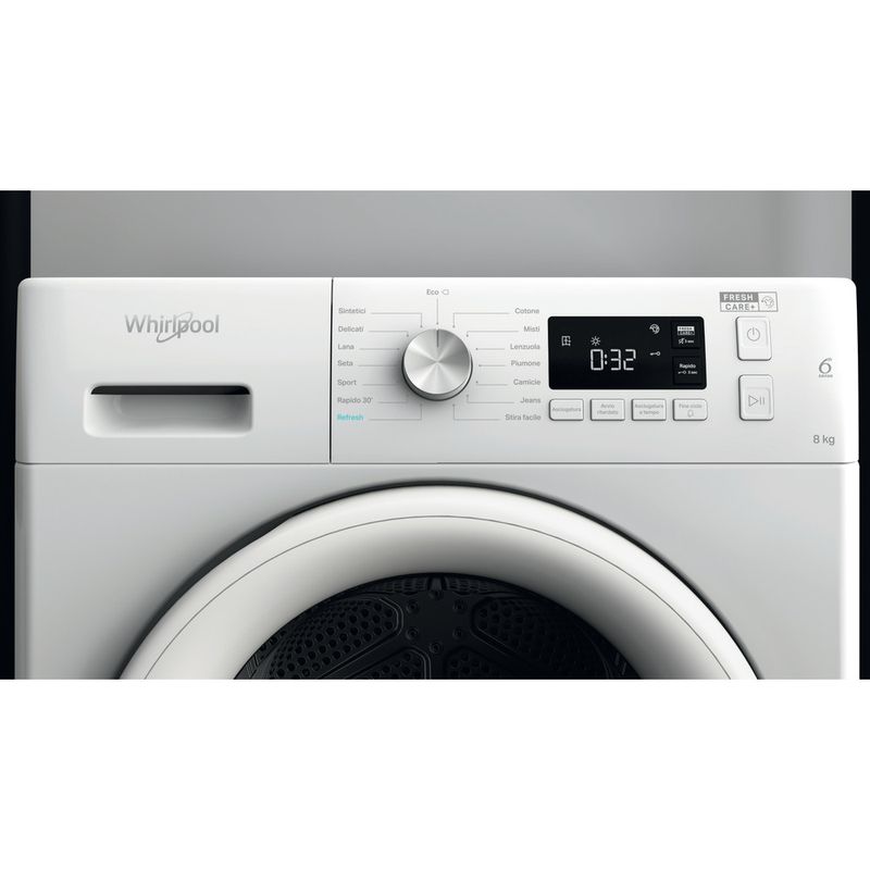 Whirlpool Asciugabiancheria FFT M11 82 IT R Bianco Control panel