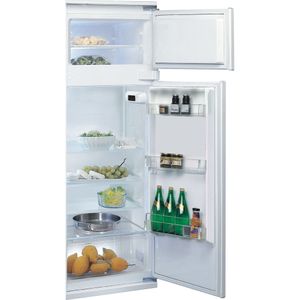 Whirlpool-Combinazione-Frigorifero-Congelatore-Da-incasso-ART-3802-Acciaio-2-porte-Perspective-open