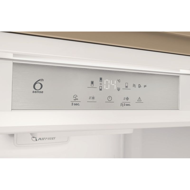 Whirlpool-Combinazione-Frigorifero-Congelatore-Da-incasso-SP40-810-2-Bianco-2-porte-Control-panel