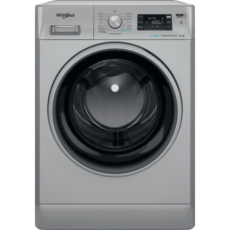 Whirlpool-Lavabiancheria-A-libera-installazione-FFB-108-SILVER-IT-Argento-Carica-frontale-A-Frontal