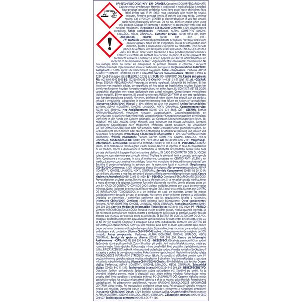 Whirlpool WASHING AFR301 Back / Lateral