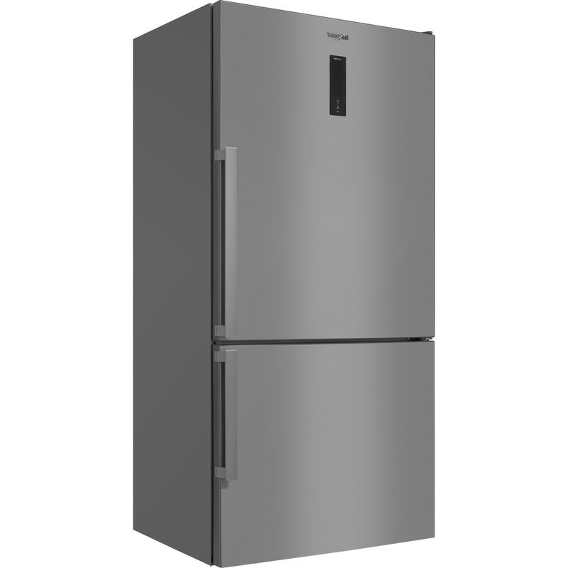 Whirlpool Combinazione Frigorifero/Congelatore A libera installazione W84BE 72 X 2 N Inox 2 porte Perspective