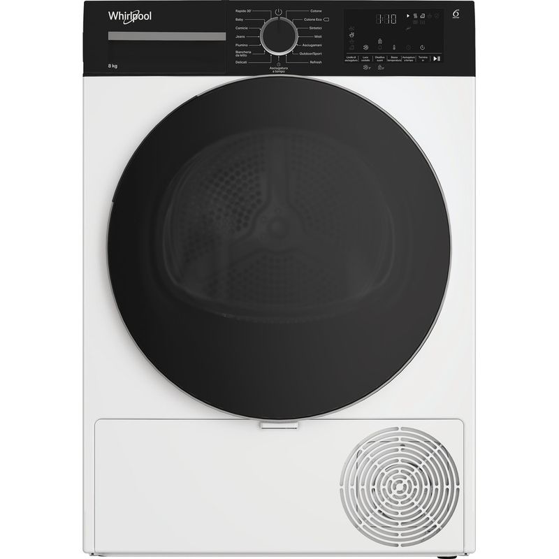 Whirlpool-Asciugabiancheria-C-WSD-83M-WBS-IT-Bianco-Frontal