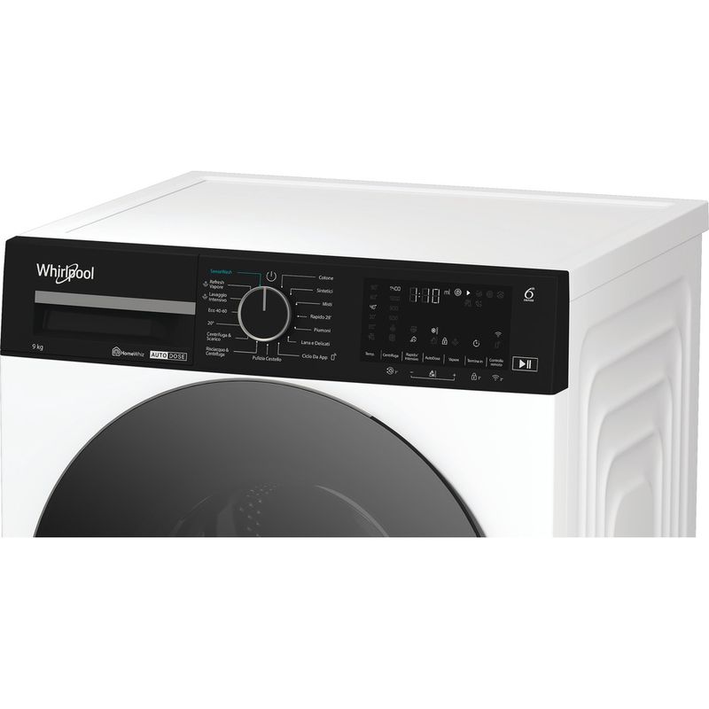 Whirlpool-Lavabiancheria-A-libera-installazione-WPM-97W-ADS-IT-Bianco-Carica-frontale-A-Perspective