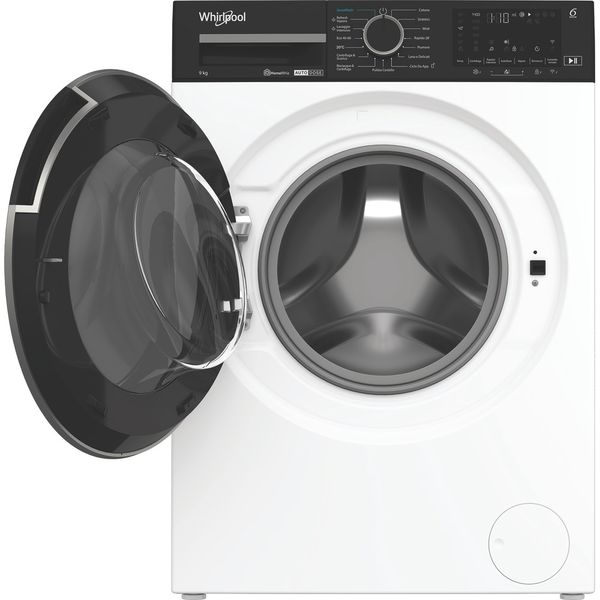 Whirlpool Lavabiancheria A libera installazione WPM 97W ADS IT Bianco Carica frontale A Frontal open