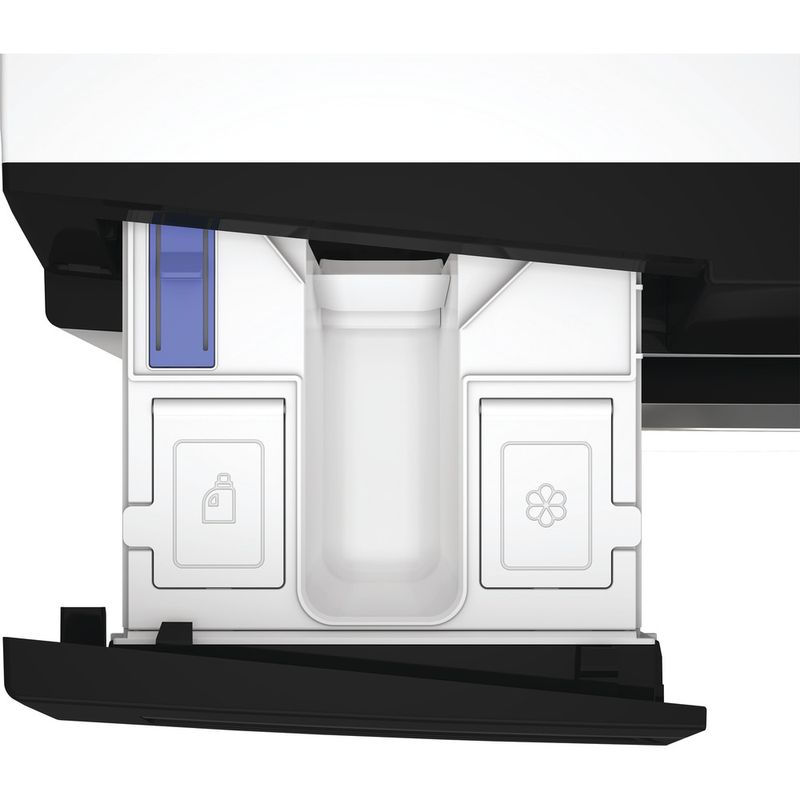 Whirlpool Lavabiancheria A libera installazione WPM 97W ADS IT Bianco Carica frontale A Drawer