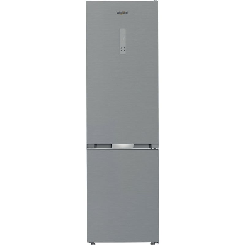 Whirlpool-Combinazione-Frigorifero-Congelatore-A-libera-installazione-WHK-26403-XP6E1-Pearl-Inox-2-porte-Frontal