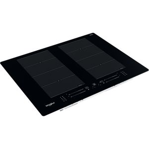Whirlpool Piano cottura WF S8865 NE Nero Induction vitroceramic Perspective