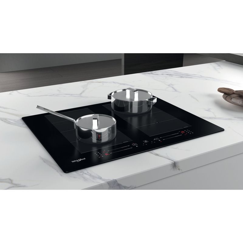 Whirlpool-Piano-cottura-WF-S8865-NE-Nero-Induction-vitroceramic-Lifestyle-perspective