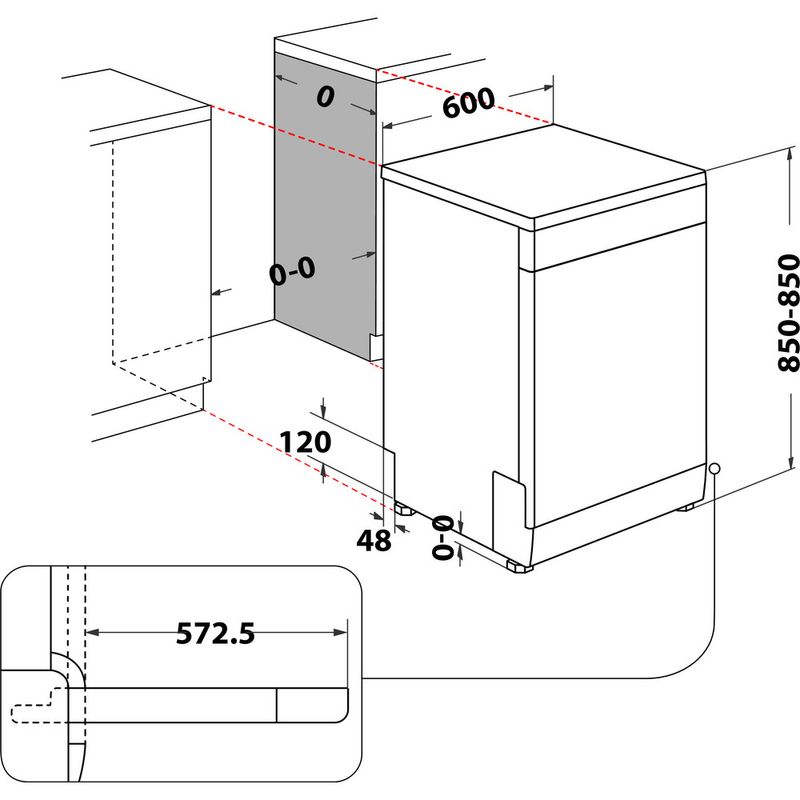 Whirlpool-Lavastoviglie-A-libera-installazione-WH7FA14BN7A0X-A-libera-installazione-A-Technical-drawing