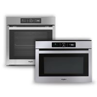 Set forno e microonde da incasso inox - AKZ9 6270 IX + AMW 508/IX