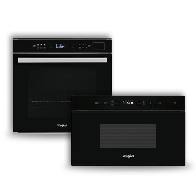 Forno Microonde Whirlpool Steam Grill - Incasso Vetro Nero, 22 Litri, Funzione Crisp - Foto 4