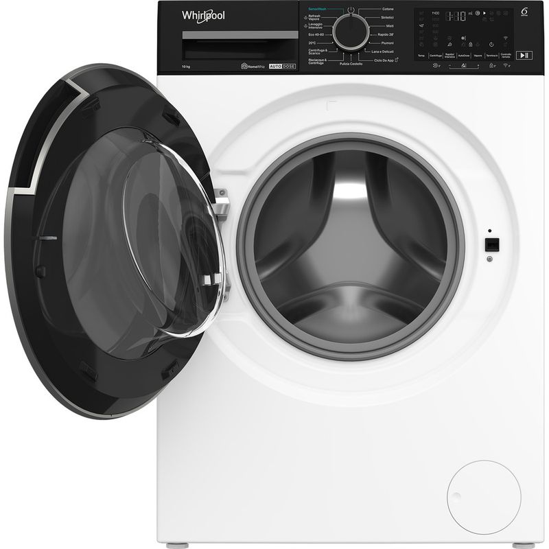 Whirlpool Lavabiancheria A libera installazione WPM 07W ADS IT Bianco Carica frontale A Frontal open