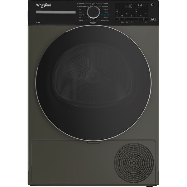 Whirlpool Asciugabiancheria C WD 104M GBS IT Manhattan Gray Frontal
