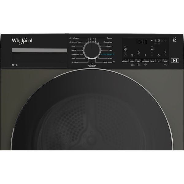 Whirlpool Asciugabiancheria C WD 104M GBS IT Manhattan Gray Control panel