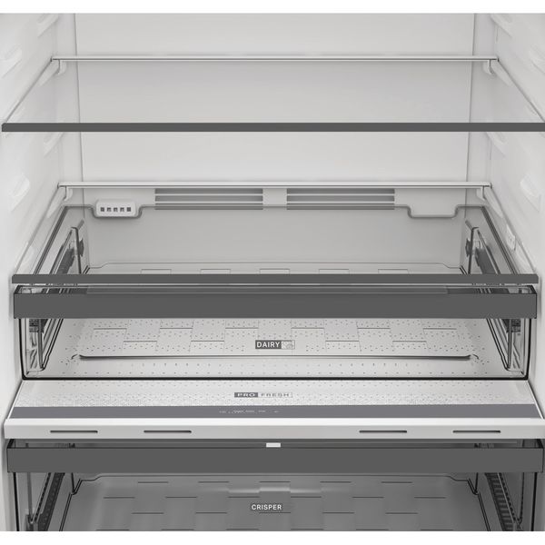 Whirlpool Combinazione Frigorifero/Congelatore A libera installazione WHD2 6473 X5E ARC 764 Manhattan Gray 2 porte Drawer