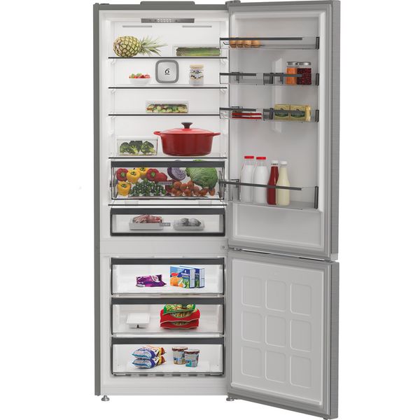 Whirlpool Combinazione Frigorifero/Congelatore A libera installazione WHK2 5494 X8E New Silver – ARC 1035 2 porte Lifestyle frontal open