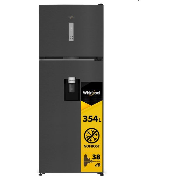 Whirlpool Combinazione Frigorifero/Congelatore A libera installazione WHD2 6472W X4E ARC 764 Manhattan Gray 2 porte Perspective open