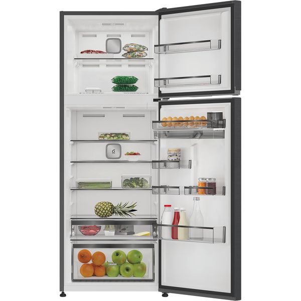 Whirlpool Combinazione Frigorifero/Congelatore A libera installazione WHD2 6472W X4E ARC 764 Manhattan Gray 2 porte Lifestyle frontal open