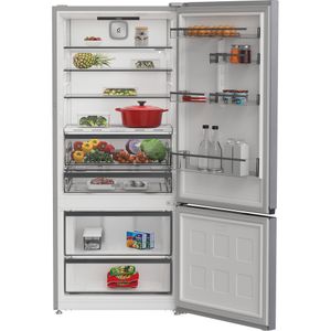 Whirlpool Combinazione Frigorifero/Congelatore A libera installazione WHK2 6554 X6E New Silver – ARC 1035 2 porte Lifestyle frontal open