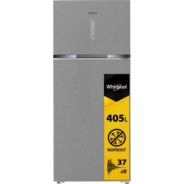 Whirlpool Combinazione Frigorifero/Congelatore A libera installazione WHD2 6552 X4E New Silver – ARC 1035 2 porte Perspective open