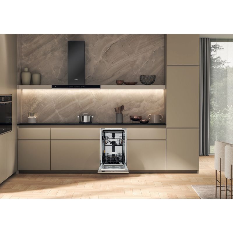 Whirlpool Lavastoviglie Da incasso WH6IB10BS7LA0 Totalmente integrato B Lifestyle frontal open