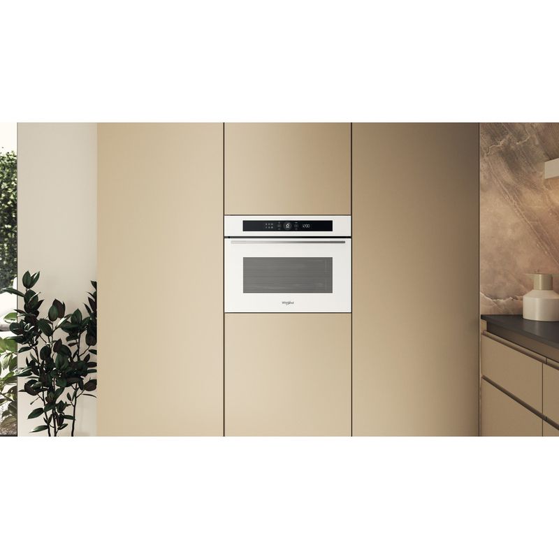 Whirlpool Microonde Da incasso WMW57DHMW Bianco Elettronico 40 Microonde combinato 900 Lifestyle frontal