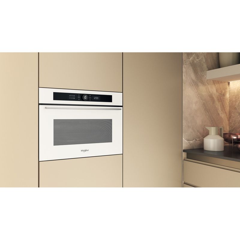 Whirlpool Microonde Da incasso WMW57DHMW Bianco Elettronico 40 Microonde combinato 900 Lifestyle perspective