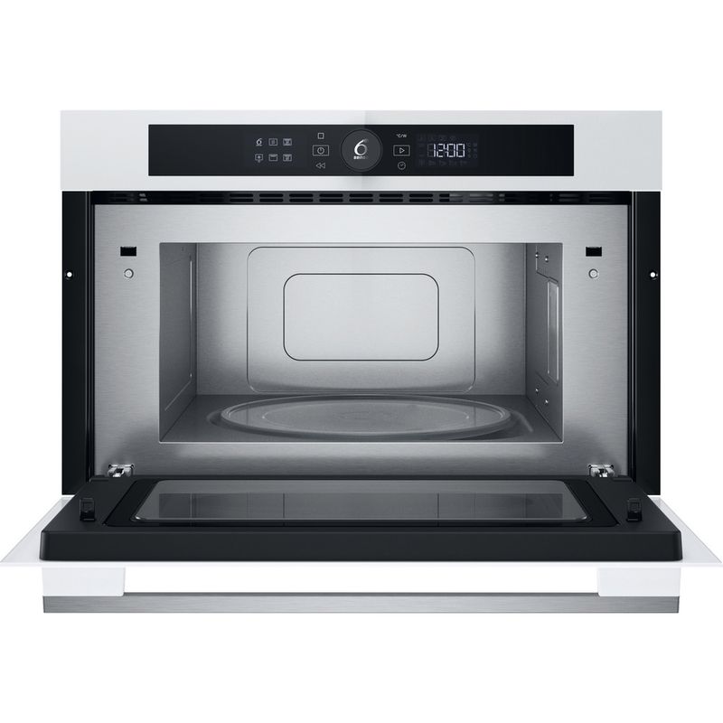 Whirlpool Microonde Da incasso WMD54MW Bianco Elettronico 31 Microonde + grill 1000 Frontal open