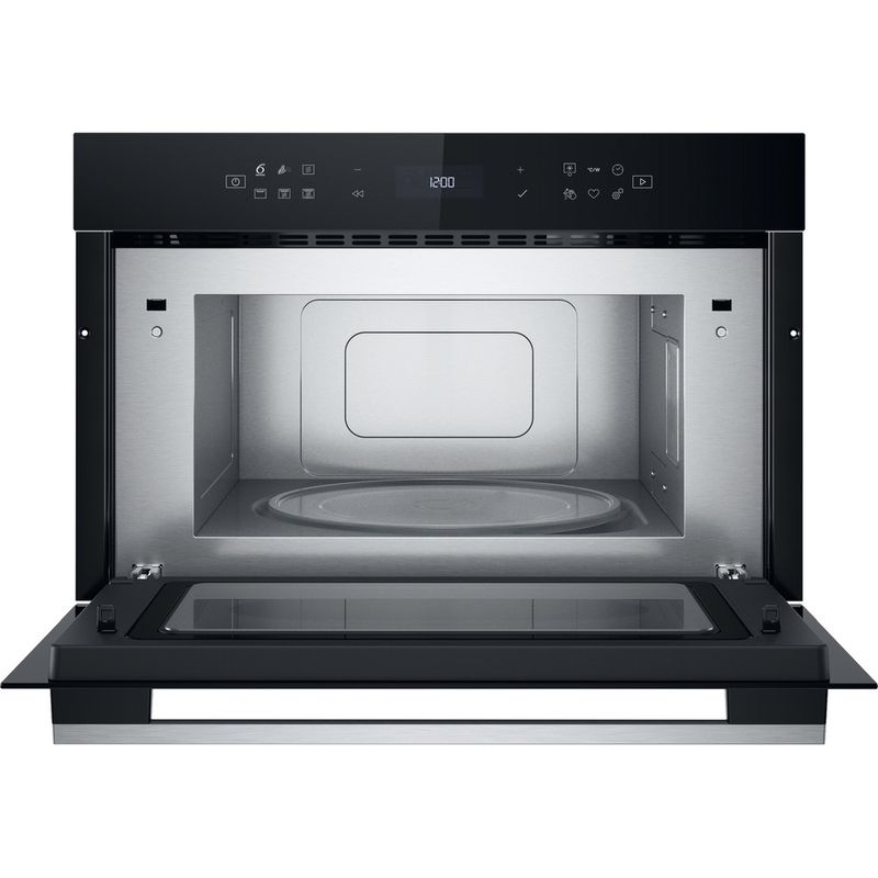 Whirlpool Microonde Da incasso WMD7O4TX Stainless Steel Elettronico 31 Microonde + grill 1000 Frontal open