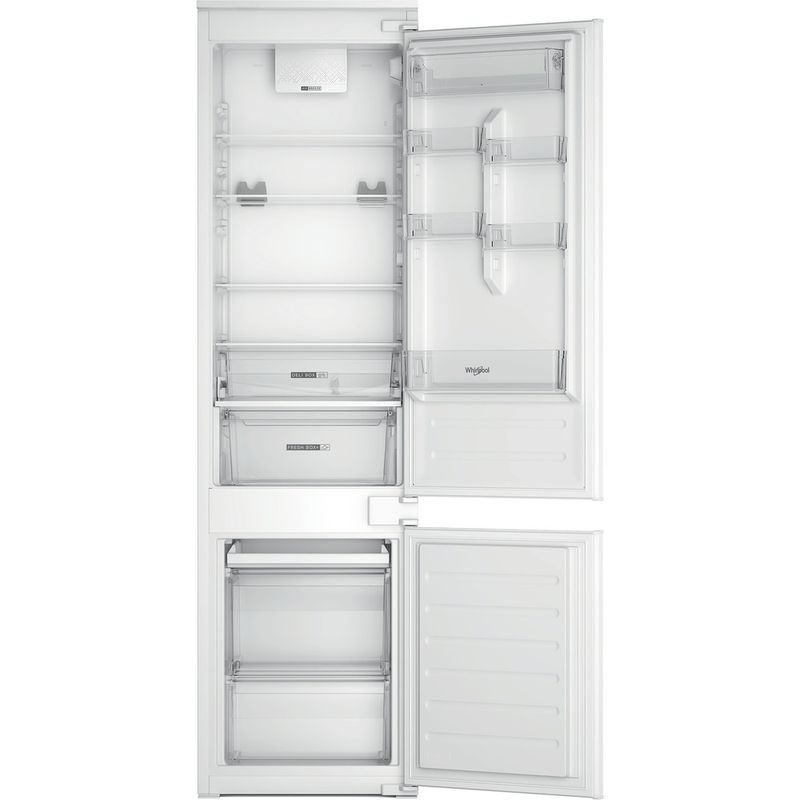 Whirlpool-Combinazione-Frigorifero-Congelatore-Da-incasso-WHC20D011B1-Bianco-2-porte-Frontal-open