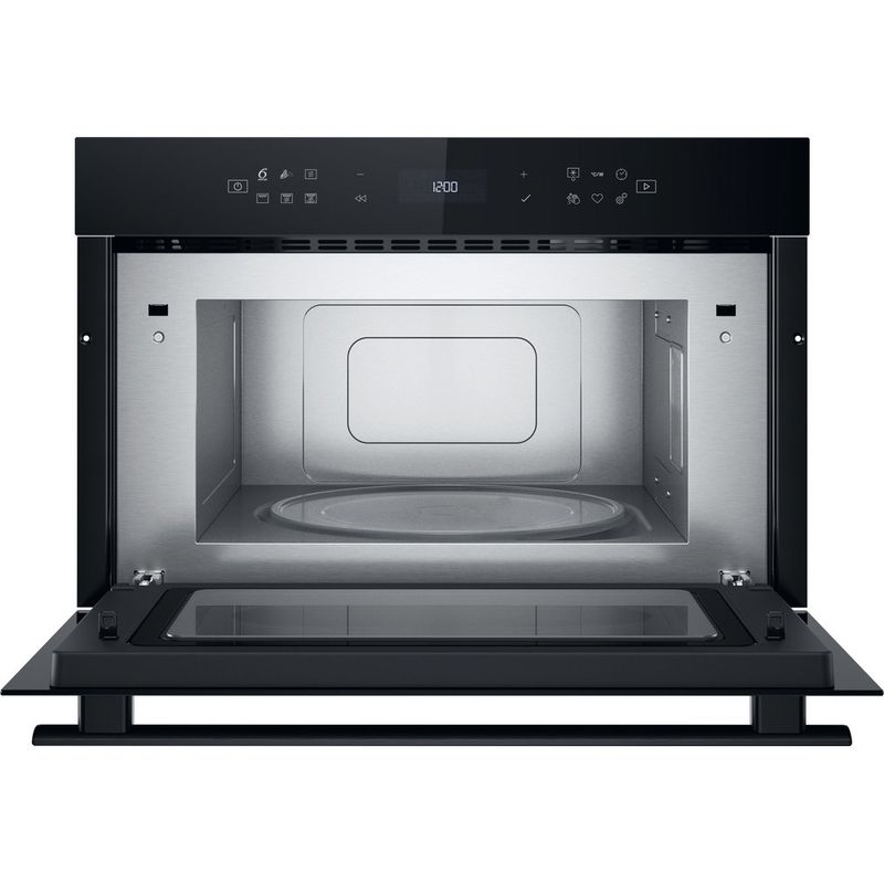 Whirlpool Microonde Da incasso WMD6O4TB Nero Meccanico 31 Microonde + grill 1000 Frontal open