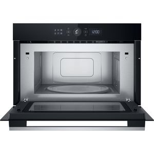 Whirlpool Microonde Da incasso WMD54MX Stainless Steel Elettronico 31 Microonde + grill 1000 Frontal open