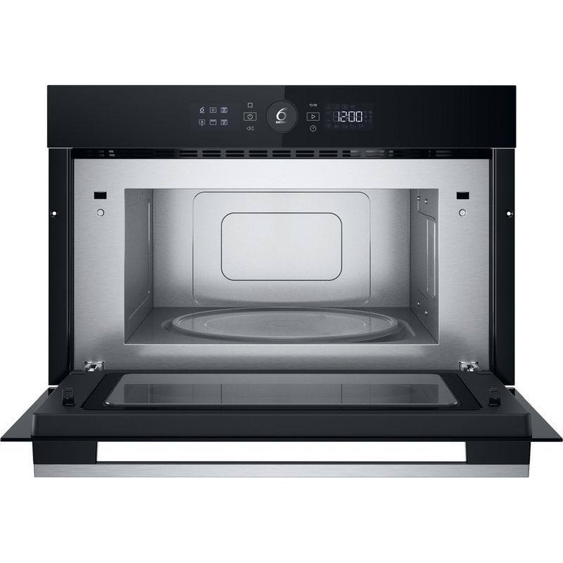 Whirlpool Microonde Da incasso WMD54MX Stainless Steel Elettronico 31 Microonde + grill 1000 Frontal open