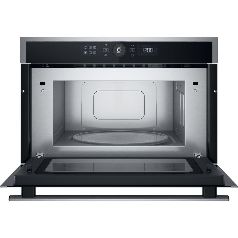 Whirlpool Microonde Da incasso WMD44MX Stainless Steel Elettronico 31 Microonde + grill 1000 Frontal open