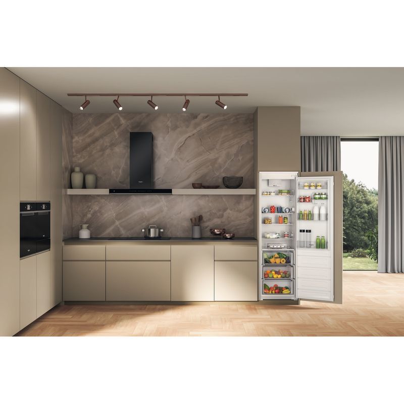 Whirlpool-Frigorifero-Da-incasso-WHSD18A011B1-Acciaio-Lifestyle-frontal-open