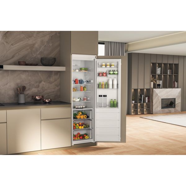 Whirlpool Frigorifero Da incasso WHSD18A011B1 Acciaio Lifestyle perspective open