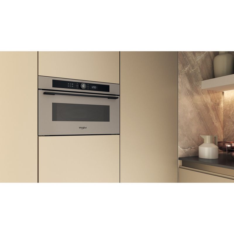 Whirlpool Microonde Da incasso WMD54MBG Urban beige Elettronico 31 Microonde + grill 1000 Lifestyle perspective