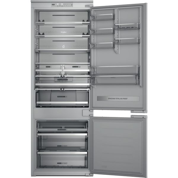 Whirlpool Combinazione Frigorifero/Congelatore Da incasso WH SP70 T262 P Grigio 2 porte Frontal open