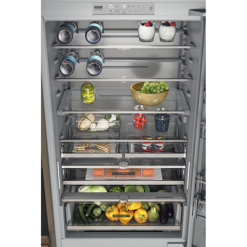 Whirlpool-Combinazione-Frigorifero-Congelatore-Da-incasso-WH-SP70-T262-P-Grigio-2-porte-Drawer