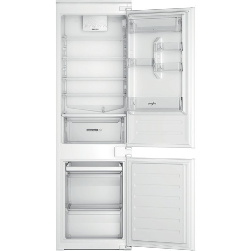 Whirlpool-Combinazione-Frigorifero-Congelatore-Da-incasso-WHC18D031A1-Bianco-2-porte-Frontal-open