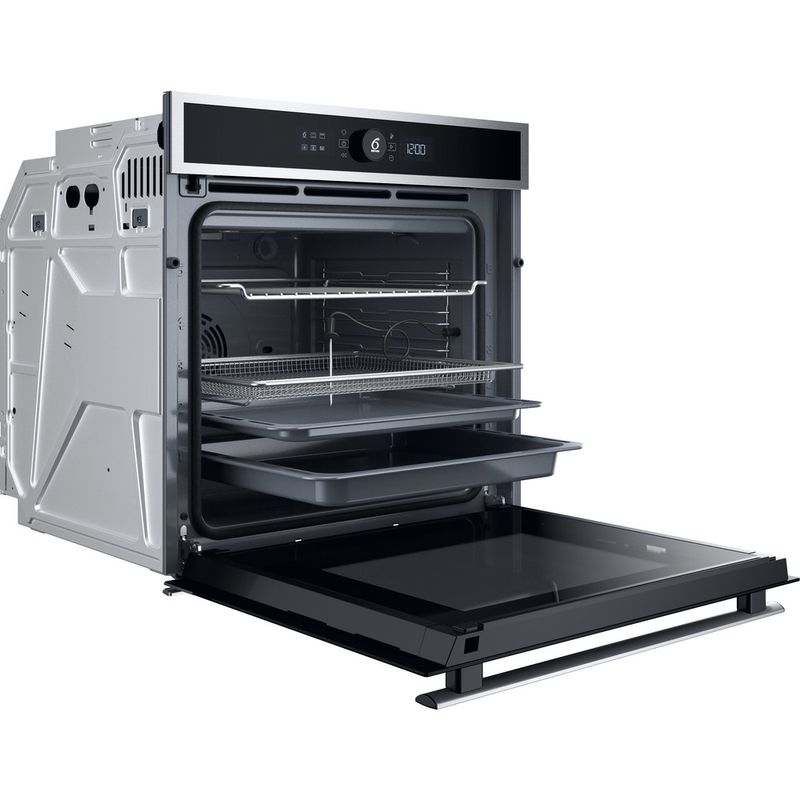Whirlpool-Forno-Da-incasso-WOI4IS8PPM0SXA-Elettrico-A--Perspective-open