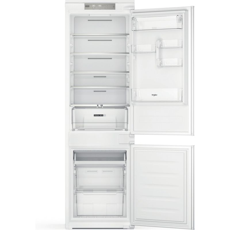 Whirlpool-Combinazione-Frigorifero-Congelatore-Da-incasso-WHC18-T514-Bianco-2-porte-Frontal-open