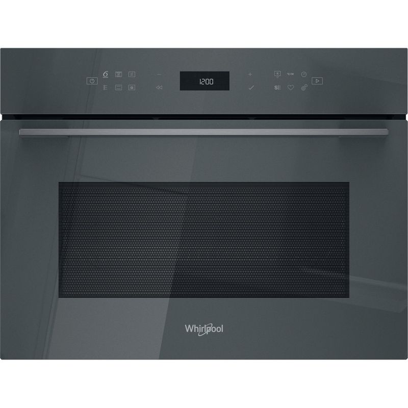 Whirlpool Microonde Da incasso WCW7O7HTSSG Stardust grey glossy Elettronico 53 Microonde combinato 950 Frontal