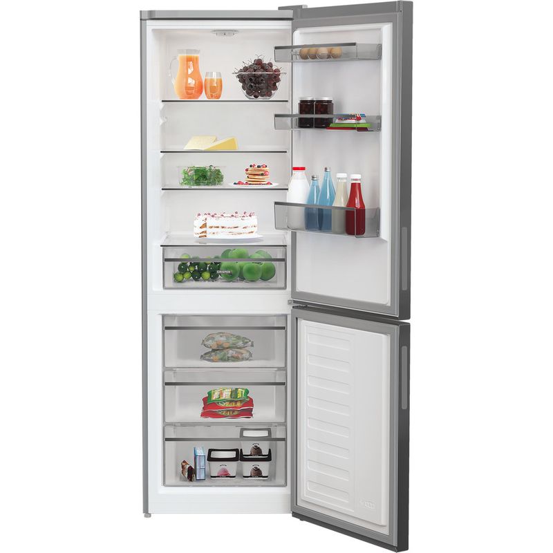 Whirlpool-Combinazione-Frigorifero-Congelatore-A-libera-installazione-WHKS-1361-S4E-Argento-2-porte-Lifestyle-frontal-open