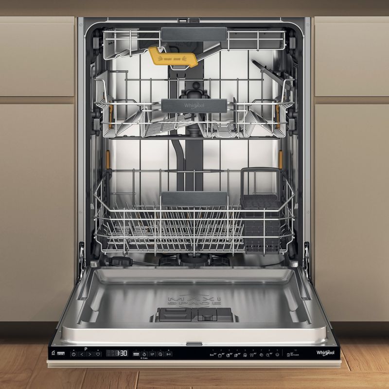 Whirlpool-Lavastoviglie-Da-incasso-WH8IB15B2M6L0-Totalmente-integrato-B-Frontal-open