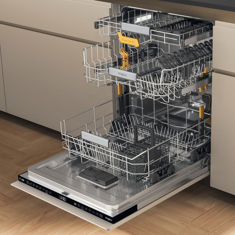 Whirlpool-Lavastoviglie-Da-incasso-WH8IA115B2M3TUS0-Totalmente-integrato-A-Perspective-open