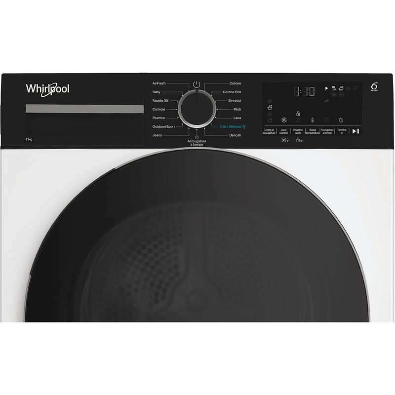 Whirlpool-Asciugabiancheria-C-WD-R47M-WBS-IT-Bianco-Control-panel