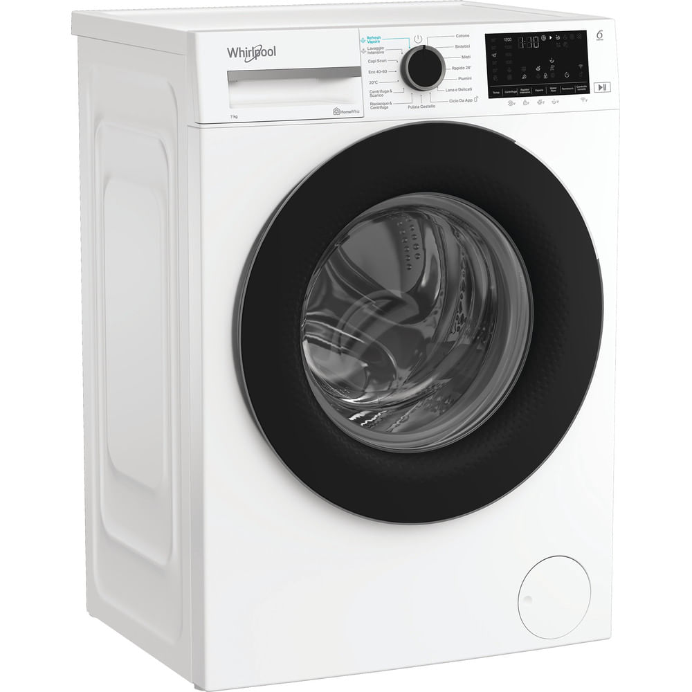Lavatrice Whirlpool WAM 762WB IT: Carica Frontale 7,0 kg